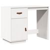 vidaXL Secret&aacute;ria 95x50x75 cm madeira de pinho maci&ccedil;a branco