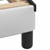 vidaXL Estrutura de cama sem colch&atilde;o Zadar couro artificial 90x190cm
