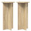 vidaXL Suporte para Plantas 2 pcs Carvalho Sonoma 40 x 40 x 80 cm