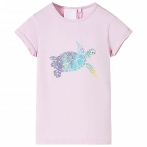 T-shirt para crian&ccedil;a cor lil&aacute;s 116