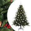 vidaXL &Aacute;rvore de Natal artificial com bolas 120 cm 150 LED