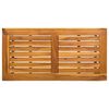 vidaXL Mesa de Exterior Natural 80 x 40 x 40 cm