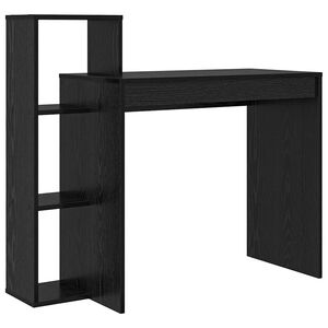 vidaXL Mesa Carvalho Preto Derivados de Madeira 100 x 40 x 90 cm