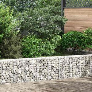 vidaXL Canteiro/gabi&atilde;o elevado 3 pcs 30x30x50 cm ferro