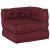 vidaXL Unidade de sof&aacute; modular 70x70x54 cm tecido castanho
