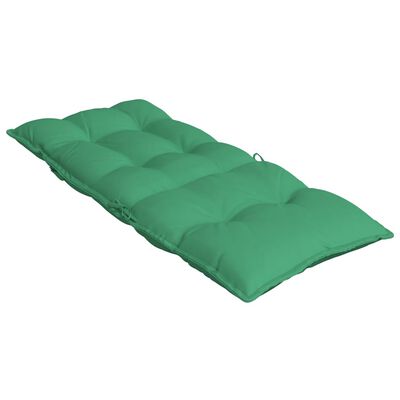 vidaXL Almofadões p/ cadeira encosto alto 2 pcs tecido oxford verde
