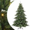 vidaXL &Aacute;rvore de Natal Articulada Artificial Verde 240 cm PVC e A&ccedil;o