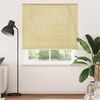 vidaXL Estores de rolo com cortinas Manual Natura 140 x 220 cm Bambu