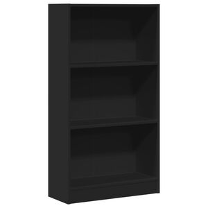 vidaXL Estante 60x24x109 cm derivados de madeira preto