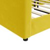 vidaXL Sof&aacute;-cama 100x200 cm veludo amarelo