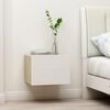 vidaXL Mesas de cabeceira 2 pcs 40x30x30cm contra. branco/carv. sonoma