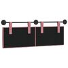 vidaXL Cabeceira Suspensa Rosa 150 x 55 x 7 cm Veludo