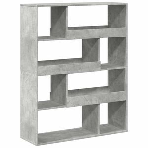 vidaXL Divis&oacute;ria 100x33x125,5 cm derivados de madeira cinzento cimento