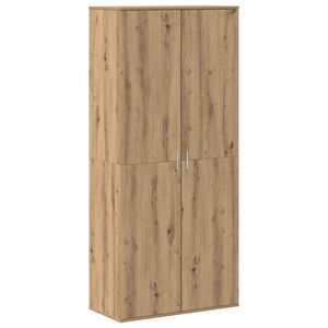 vidaXL Buff&ecirc; 80 x 39 x 178 cm Derivados de Madeira Carvalho Arttisan