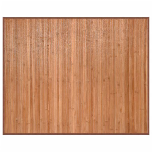 vidaXL Tapete retangular 80x100 cm bambu cor natural