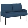 vidaXL Conjuntos de sof&aacute;s 3 pcs Azul 115 x 56 x 80 cm Contraplacado
