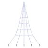 vidaXL &Aacute;rvore de Natal LED com Estacas para o Solo Azul 306 cm Metal