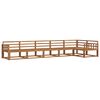 vidaXL Conjunto de Sof&aacute;s para Exterior 6 pcs Natural