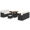 vidaXL Conjunto de Sof&aacute; de Jardim 11 unid. 10-N&uacute;mero de lugares