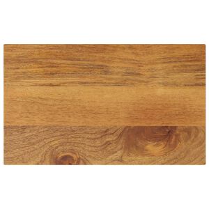 vidaXL Tampo de mesa retangular 40x20x3,8 cm mangueira maci&ccedil;a