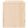 vidaXL Mesas de cabeceira de parede 2 pcs 50x36x40 cm