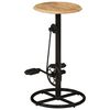 vidaXL Cadeiras de bar 2 pcs madeira de mangueira maciça