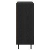 vidaXL Buffet Carvalho Preto 69,5 x 34 x 90 cm Madeira processada