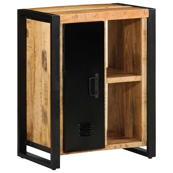 vidaXL Aparador 55x35x70 cm madeira de mangueira áspera maciça