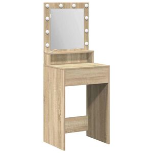 vidaXL Mesa de vestir Carvalho Sonoma 50 x 41 x 135 cm