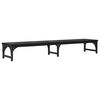 vidaXL Suporte para Monitor Carvalho Preto 105 x 23 x 15,5 cm