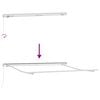 vidaXL Toldo Manual Cinzento-claro 300 x 250 x 165 cm Poli&eacute;ster