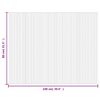vidaXL Tapete retangular 80x100 cm bambu castanho