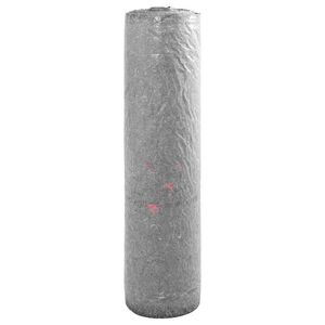 vidaXL Fleece para Lagoa 1 x 10 m Poli&eacute;ster e Algod&atilde;o Cinzento