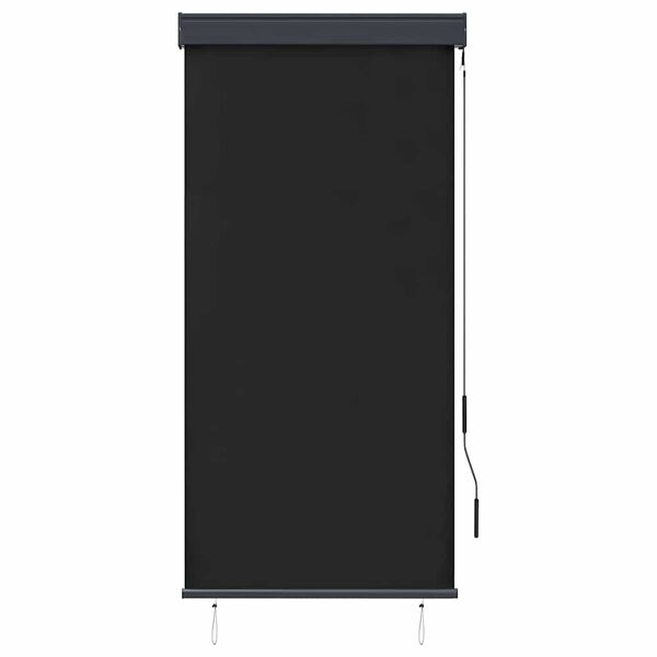 vidaXL Estore de rolo para exterior 80x250 cm antracite