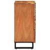 vidaXL Aparador 60x34x75 cm madeira de ac&aacute;cia maci&ccedil;a