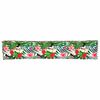 vidaXL Travesseiro de palete Floral Selva Tropical 200 x 40 x 8 cm