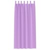 vidaXL Cortinas Blackout com Argolas 2 pcs Roxo 260 x 140 cm Poli&eacute;ster