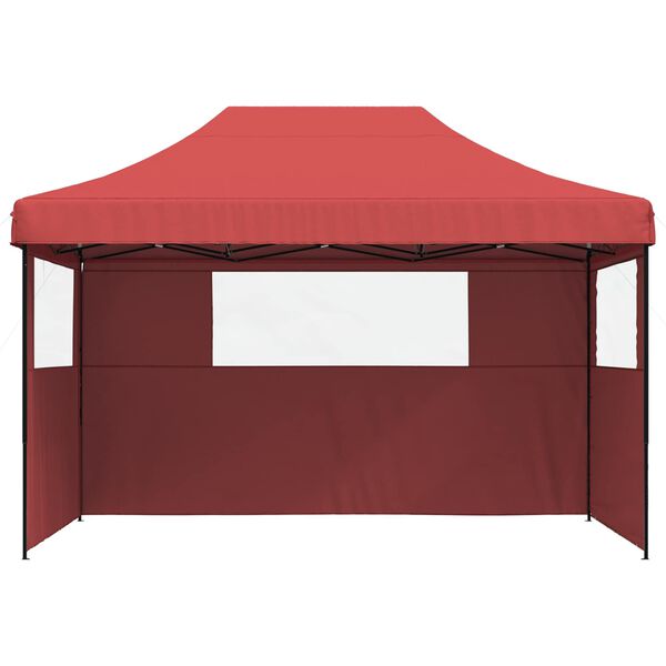 vidaXL Tenda de Festa Borgonha 279 x 410 x 315 cm Tecido Oxford