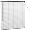 vidaXL Persianas venecianas Manual Preto 130 x 125 cm Alum&iacute;nio