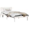 vidaXL Estrutura da Cama Branco 80 x 200 cm Madeira de Pinheiro S&oacute;lida
