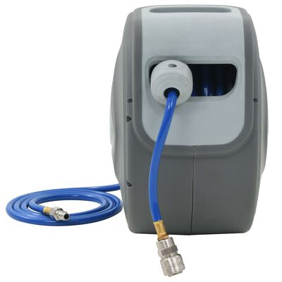 vidaXL Enrolador automático de mangueira para ar comprimido 1/4" 20 m