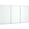vidaXL Quadro branco magn&eacute;tico dobr&aacute;vel 180x80x1,7 cm alum&iacute;nio