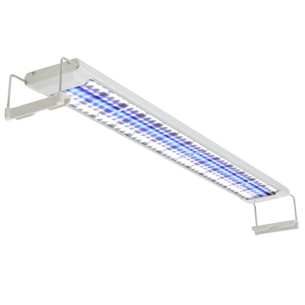 vidaXL Ilumina&ccedil;&atilde;o aqu&aacute;rio LED 80-90 cm alum&iacute;nio IP67