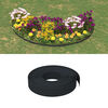 vidaXL Bordas de jardim 2 pcs 10 m 10 cm polietileno preto