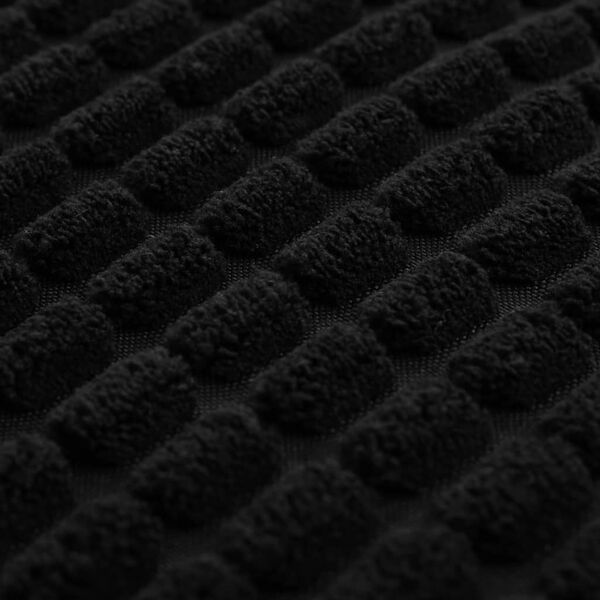 vidaXL Conjunto de 2 almofadas em veludo 40x60 cm preto