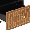 vidaXL Mesas de cabeceira 2 pcs 40x33x46 cm madeira mangueira maci&ccedil;a