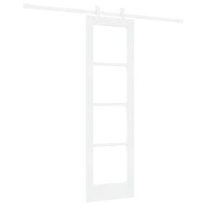 vidaXL Porta Deslizante Branco 61 x 198,5 cm