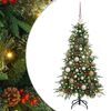 vidaXL &Aacute;rvore de Natal Articulada Artificial Verde 120 cm PE e PVC