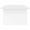 vidaXL Mesa de centro Branco 93 x 53 x 33 cm Madeira processada