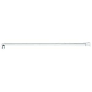vidaXL Barra de suporte para duche 70-120 cm para vidro de 6/8 mm